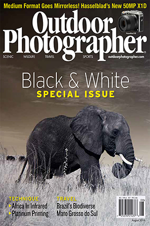 Outdoor Photographer Magazine Cover
